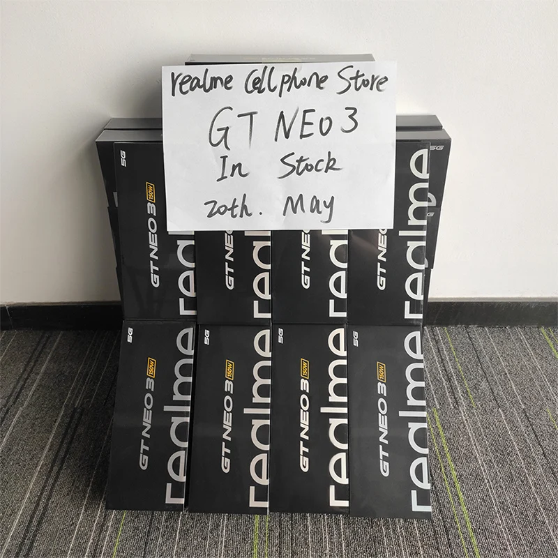 Смартфон realme GT NEO 3 5G 80/150 Вт 8100 Гц AMOLED экран 120 мАч NFC |