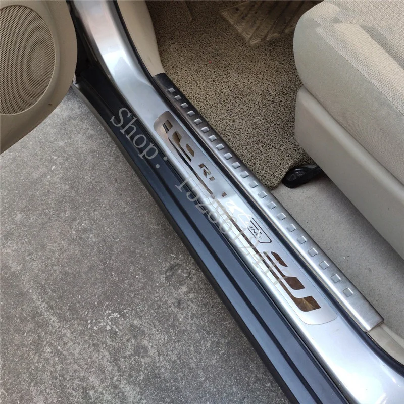 

Автомобильная наклейка для Kia Rio 3 4 K2 X-Line аксессуары 2010 2011-2024 Накладка на порог из нержавеющей стали защита для стайлинга автомобиля