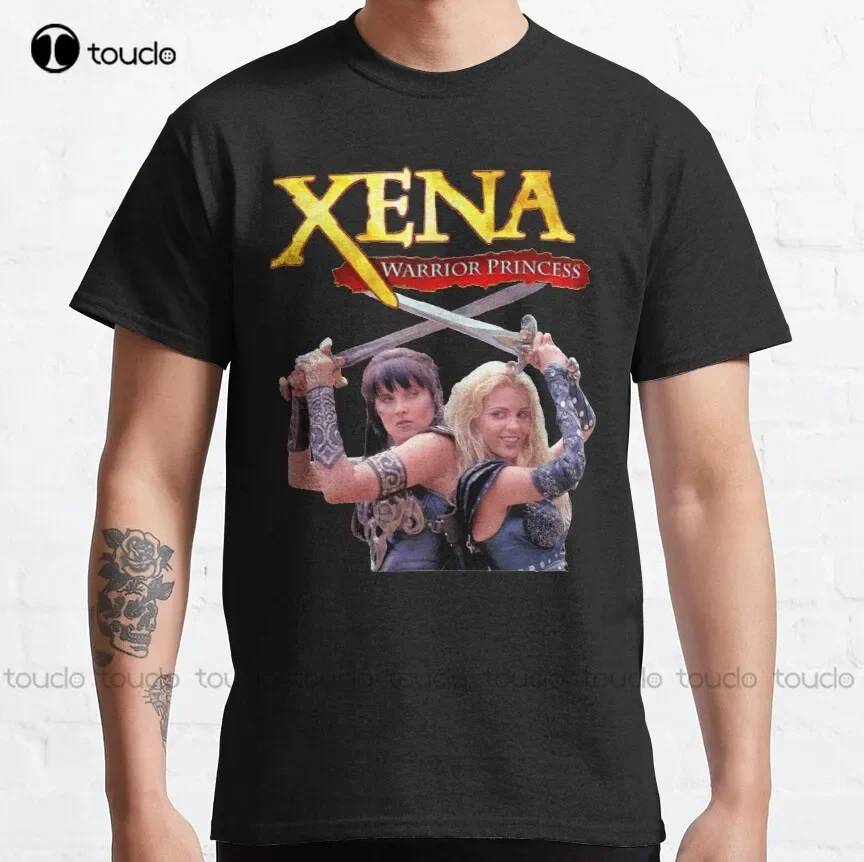 Xena And Callisto Classic T-Shirt Warrior Princess Black Tshirt For Women Make Your Design Funny Art Streetwear Cartoon Tee