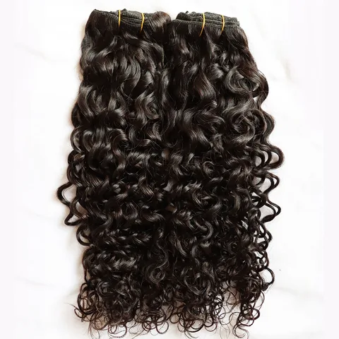 Накладные человеческие волосы с зажимом, волнистые, волнистые, на всю голову, девственные бразильские, зеленые человеческие волосы для чернокожих женщин