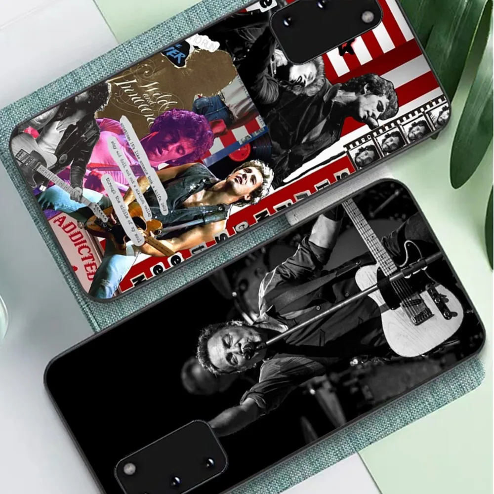 Bruce Springsteen Guitar Phone Case For Samsung S 9 10 20 21 22 23 30 24 Plus Lite Ultra FE S10lite Fundas