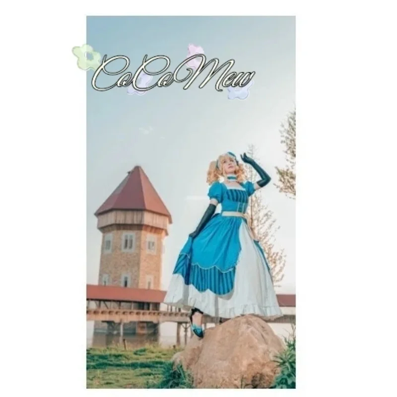 Косплей-костюм Kuroshitsuji: Книга Атлантического черного двореца Этель кордемия