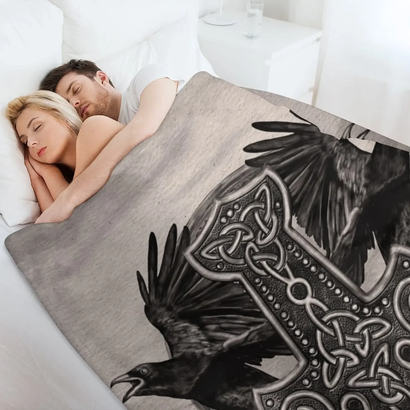 Мьельнир Молот Тора и огоривов роскошное одеяло для пикника дивана пледы