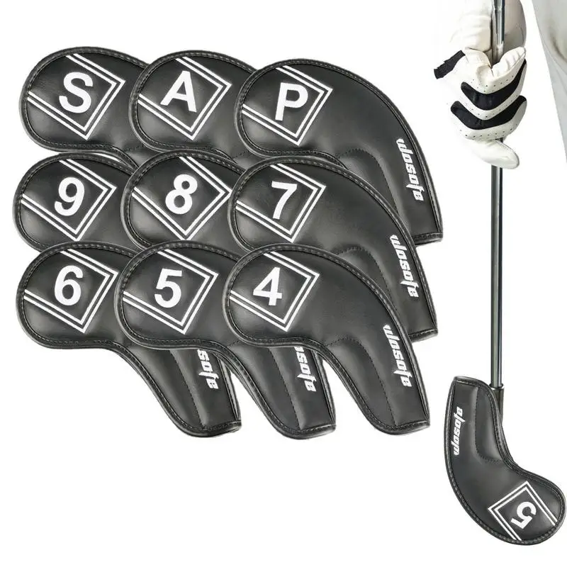 

Golf Club Head Covers 9pcs Golf Irons Club Head Covers With Number Golf Head Covers Set Number Printing Golf Iron Head Covers