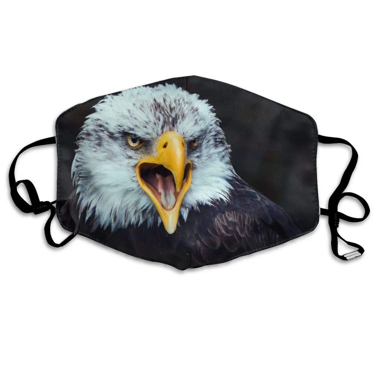 

Eagles Birds Washable Reusable Mask, Cotton Anti Dust Half Face Mouth Mask For Kids Teens Men Women With Adjustable Ear Loops