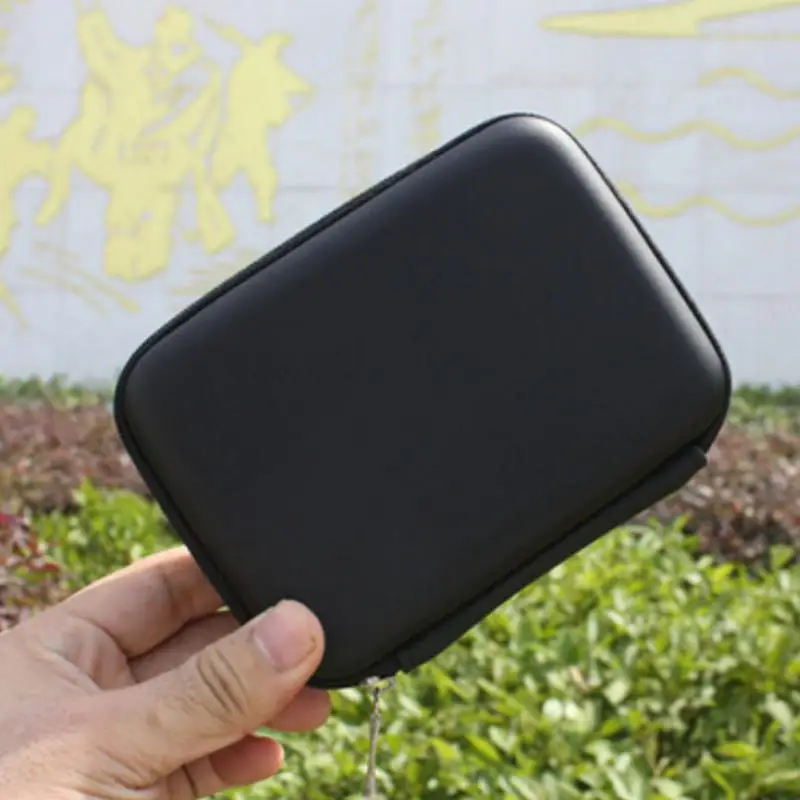 

Ssd Solid State Disk Protection Case 2.5 Inch Mobile Hard Disk Bag Eva Shockproof Portable Reader Pouch For Usb Cable Card
