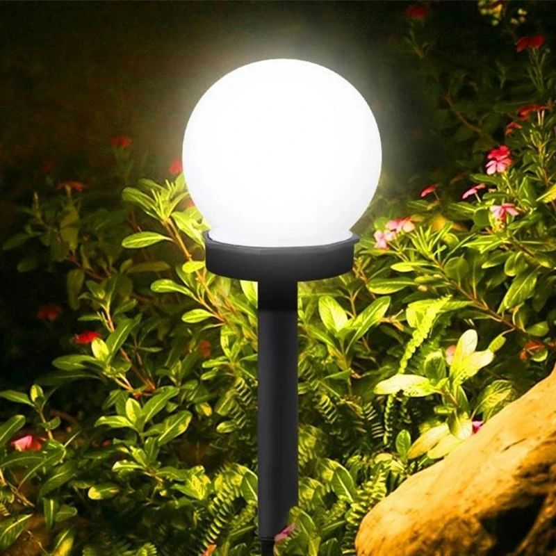 

Led Solar Lamps Lawn Light Rond Bulb Lamp Waterproof Garden Light Street Ball Light Outdoor Lawn Light for Courtyard Garden