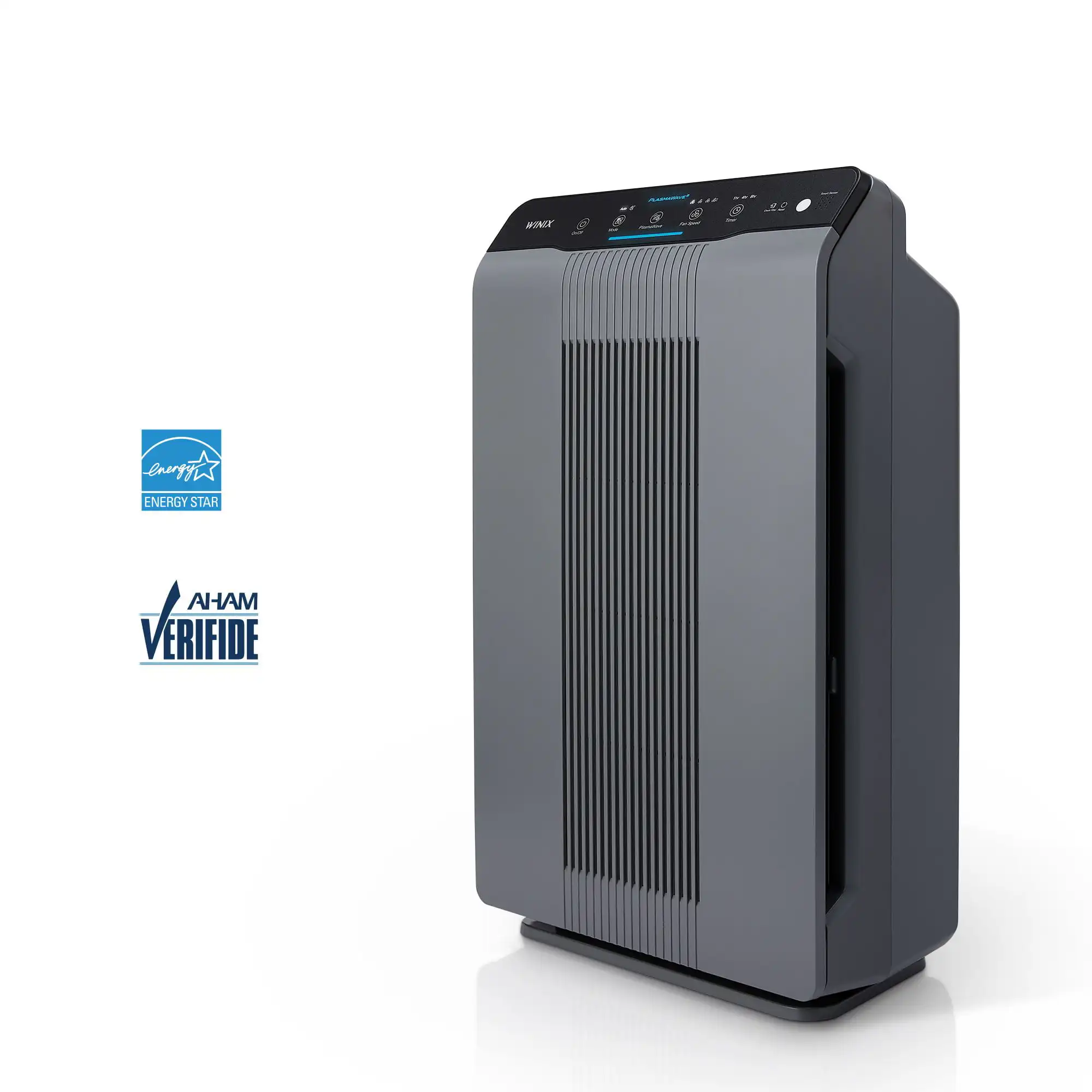 

Winix 5300-2 True HEPA 4-Stage Air Purifier with PlasmaWave Technology, AHAM Verified for 5 air changes per hour for 360 square