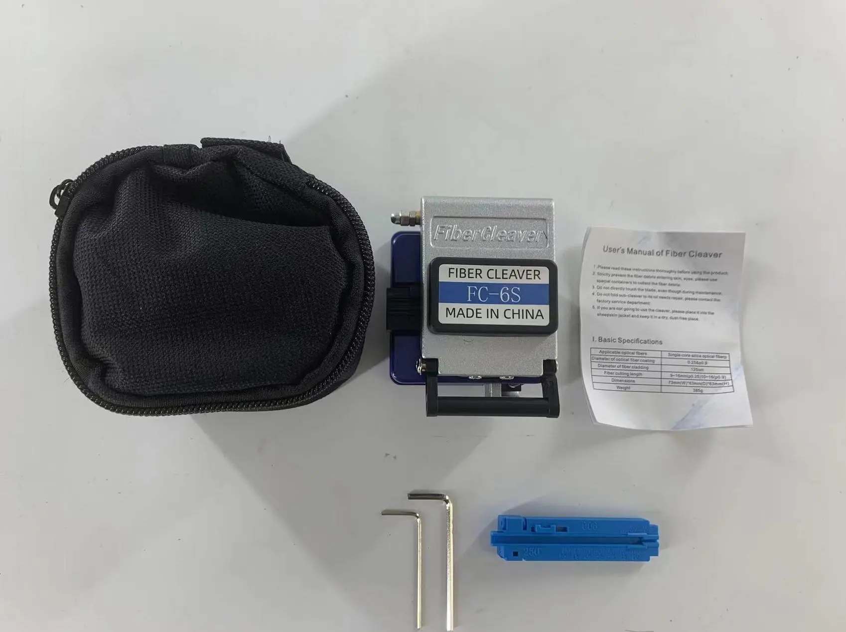 Fiber Optic Cable Cleaver FC-6S Fiber Cutting Tools Optical Fiber Cleaver