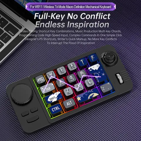 Механическая клавиатура CUJMH W911 22 клавиш