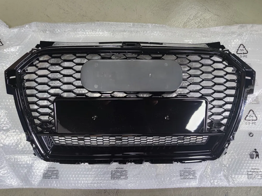 

Решетка для переднего бампера автомобиля, решетка для Audi RS1 для A1/S1, решетка 2015, 2016, 2017, 2018, автомобильные аксессуары, быстрая доставка