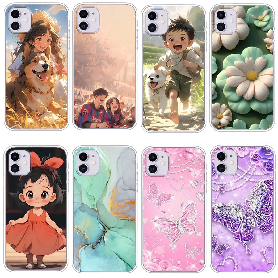 10 чехол для мобильных телефонов iphone 11/11 pro/11 pro max/x мягкий силиконовый защитный из