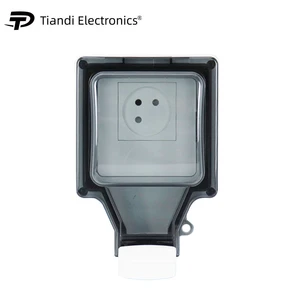 Israel Plug IP66 Industrial Socket Outdoor Waterproof Bathroom Kitchen Home Safety Electrical Outlet Pop Socket Smart Home