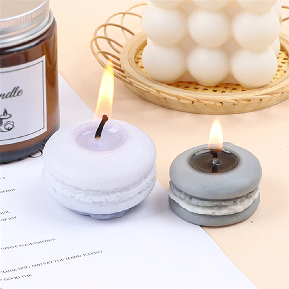 Macaroon свеча соевая искусственная Ароматизированная расслабляющий подарок для