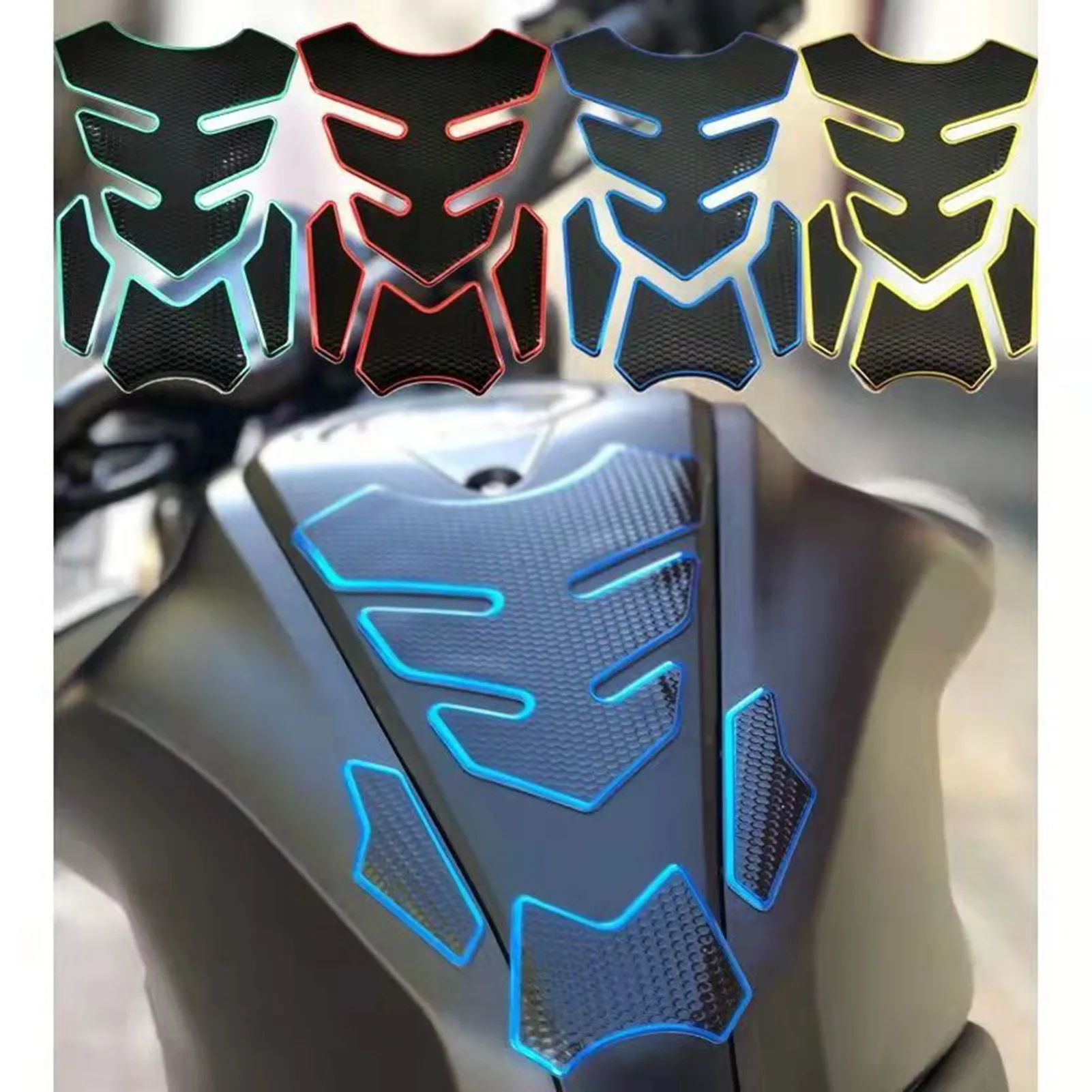 

Мотоциклетная наклейка для защиты топливного бака