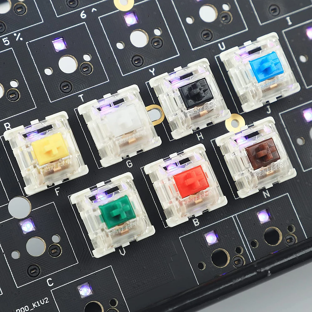 Клавиатура Gateron RGB игровые переключатели 5Pin MX линейная тактильная механическая