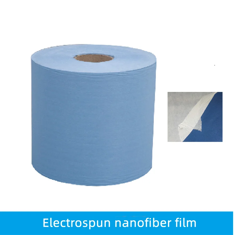 

Нановолоконная пленка Electrospun. Большая и широкая нановолоконная пленка. 60 см x 100 см.