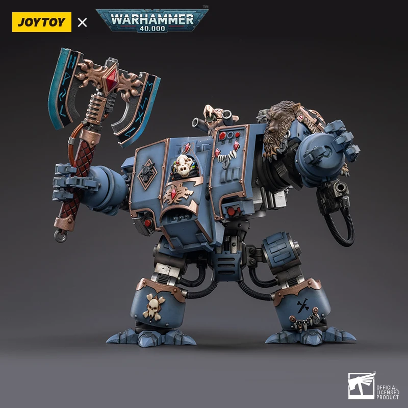

Экшн-фигурки Joytoy 1/18, боевой молот 40K, космические морские корабли, Космические Волки, венерация, Дред, подарок для детей на день рождения, подвижная пара