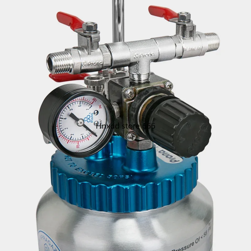 Без перемешивателя встроенный в резервуар для пневматического распыления 2 л