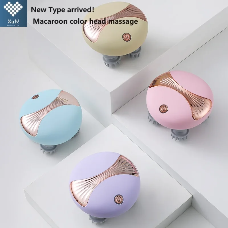 Электрический мини-массажер для головы