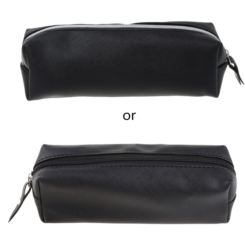 

Новинка 2022, вместительная кожаная сумка для макияжа, чехол для ручек, карандашей, канцелярские принадлежности, кошелек, Новинка