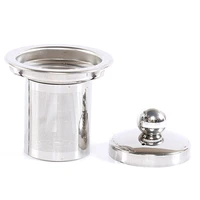 tea infuser with lid stainless steel teapot kettle loose leaf fine mesh strainer tea filter