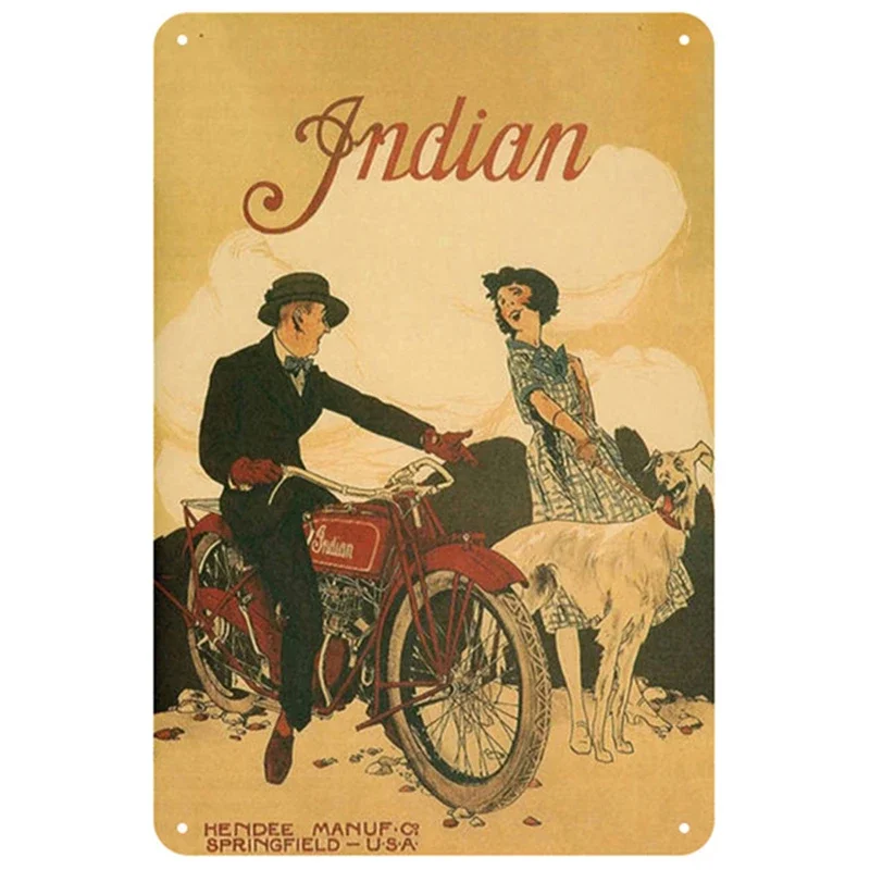 

Жестяная табличка "Индийский локомотив"