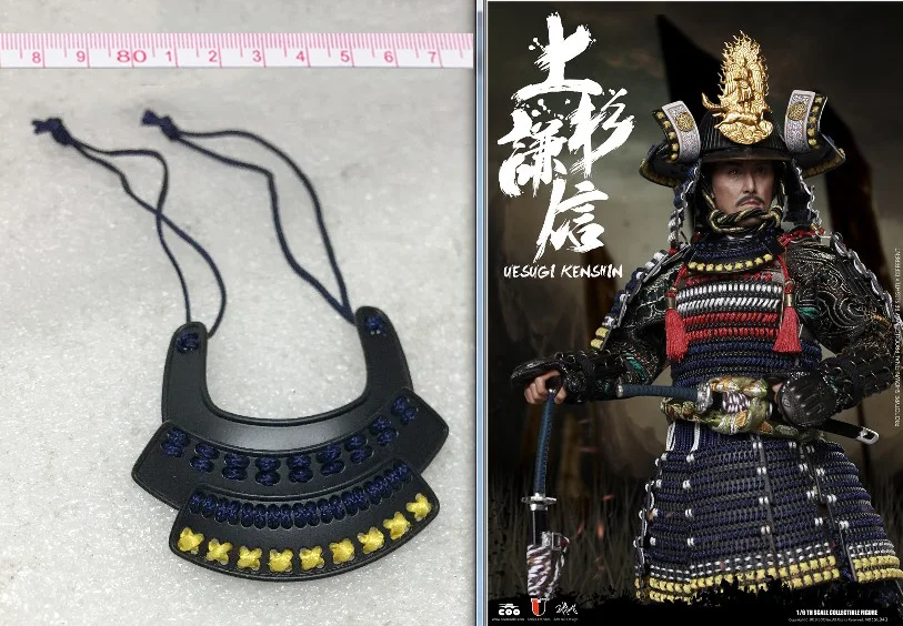 

1/6 COOMODEL SE043 SE044 Japanese Warring States Uesugi Kenshin Neck Armor Model For 12" Action Figures In Stock