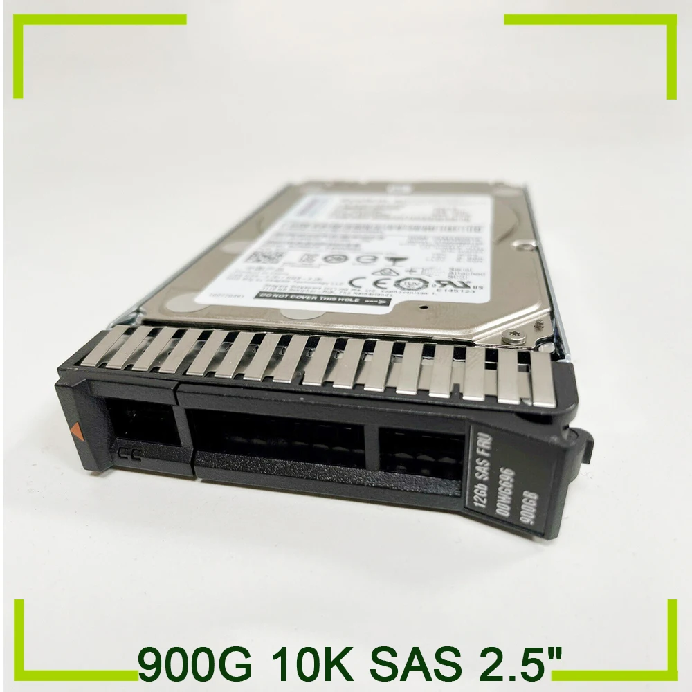 

HDD For Lenovo X6 X3650M5 Hard Disk 900G 10K SAS 2.5" 12GB Hard Drive 00WG695 00WG696