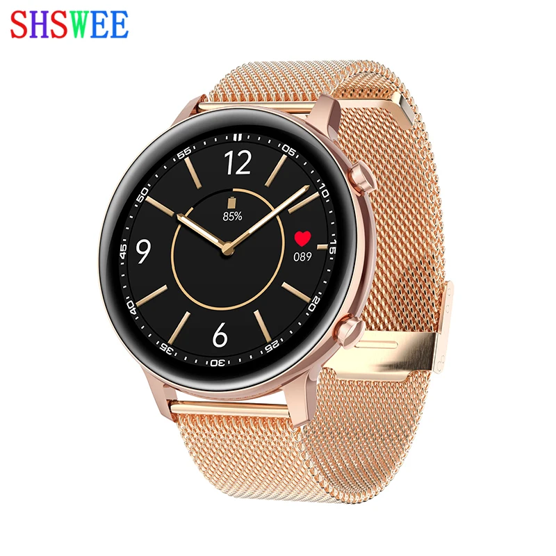 

SHSWEE 2022 NEW Smart Watch Custom Dial Call Smartwatch MP3 Music Men Women Waterproof Wristwatch for Android IOS Samsung Huawei