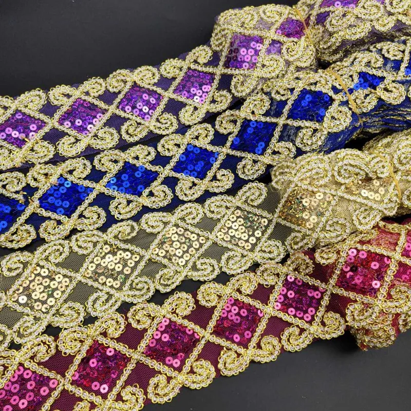 

10 ярдов кружева аппликация для платья украшение лентами швейная одежда отделка 6 см