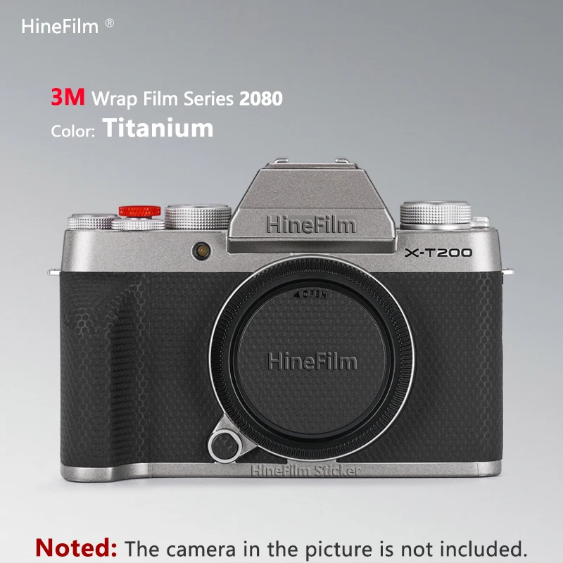 Фото Hinefilm Skin для камеры Fujifilm X-T200, наклейка против царапин, защитная пленка для камеры Fuji XT200, защитная пленка для кожи №2