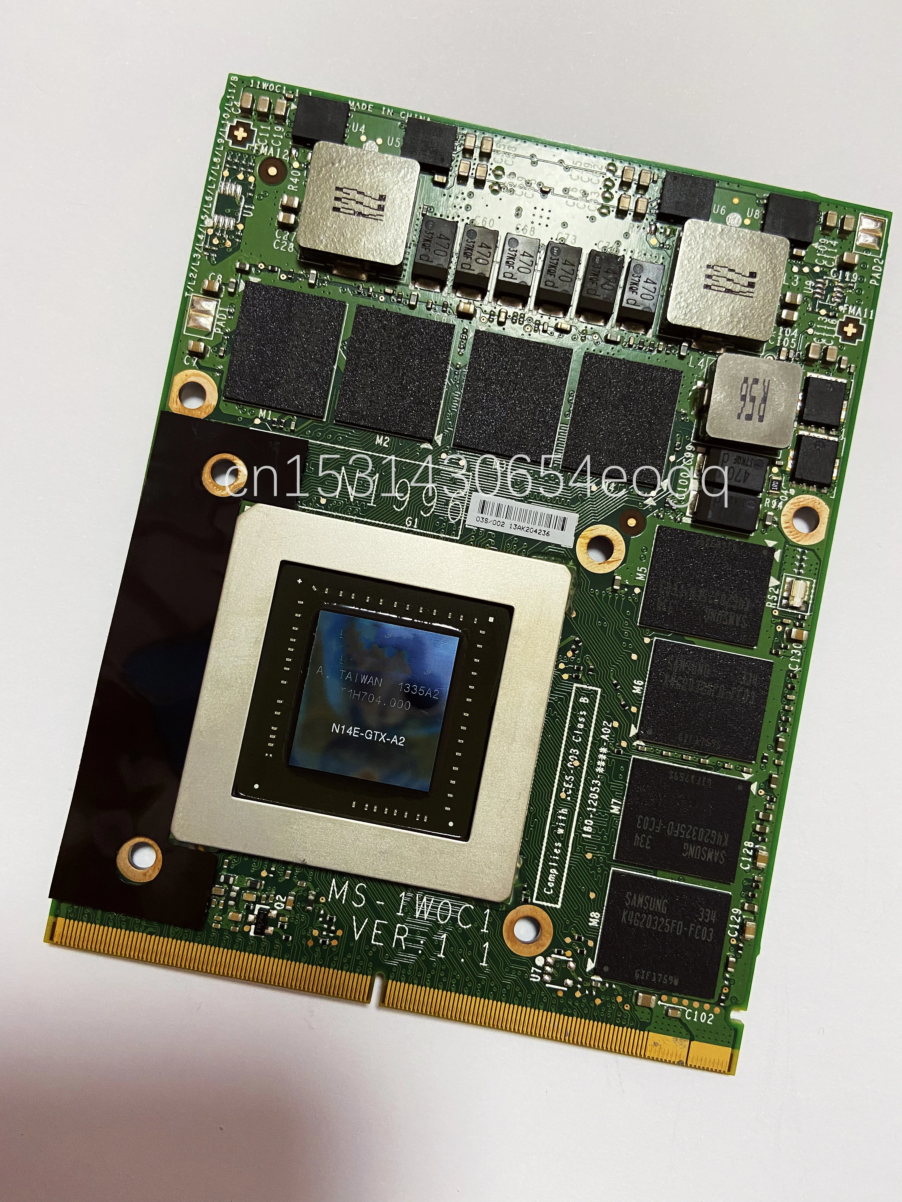 Совершенно новая GTX780M Φ 4GB видеографическая карта для MSI GT60 GT70 N14E-GTX-A2 MS-1763 id: 1 |