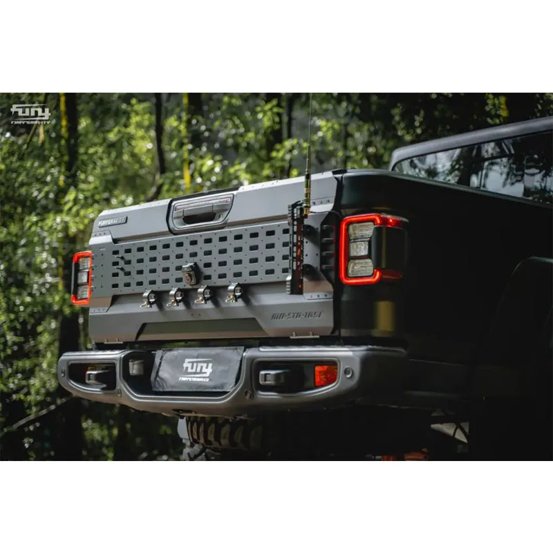 

Fury engraver tailgate expansion tool panel for Jeep Gladiator JT Maiker manufacturer accessories