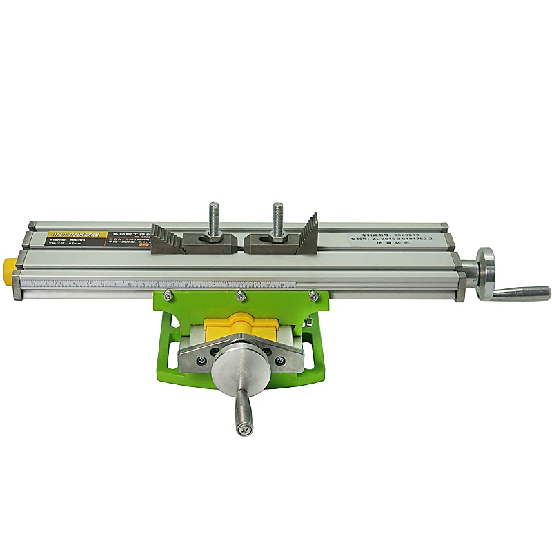 

Miniature Precision LY 6330 Multifunction Milling Machine Bench Drill Vise Fixture Worktable XY-axis Adjustment Coordinate Table
