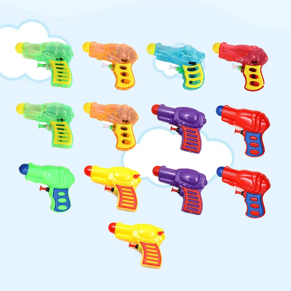 

13 Pcs Mini Water Kids Bath Toys Small Water Beach Party Favors Kids Outdoor Playset Spray Water Mini Squirt Guns