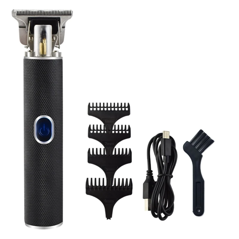 

Electric Hair Clippers Cordless Rechargeable Barber Grooming Kits Pro T-Blade Trimmer Close Cutting Machine for Men