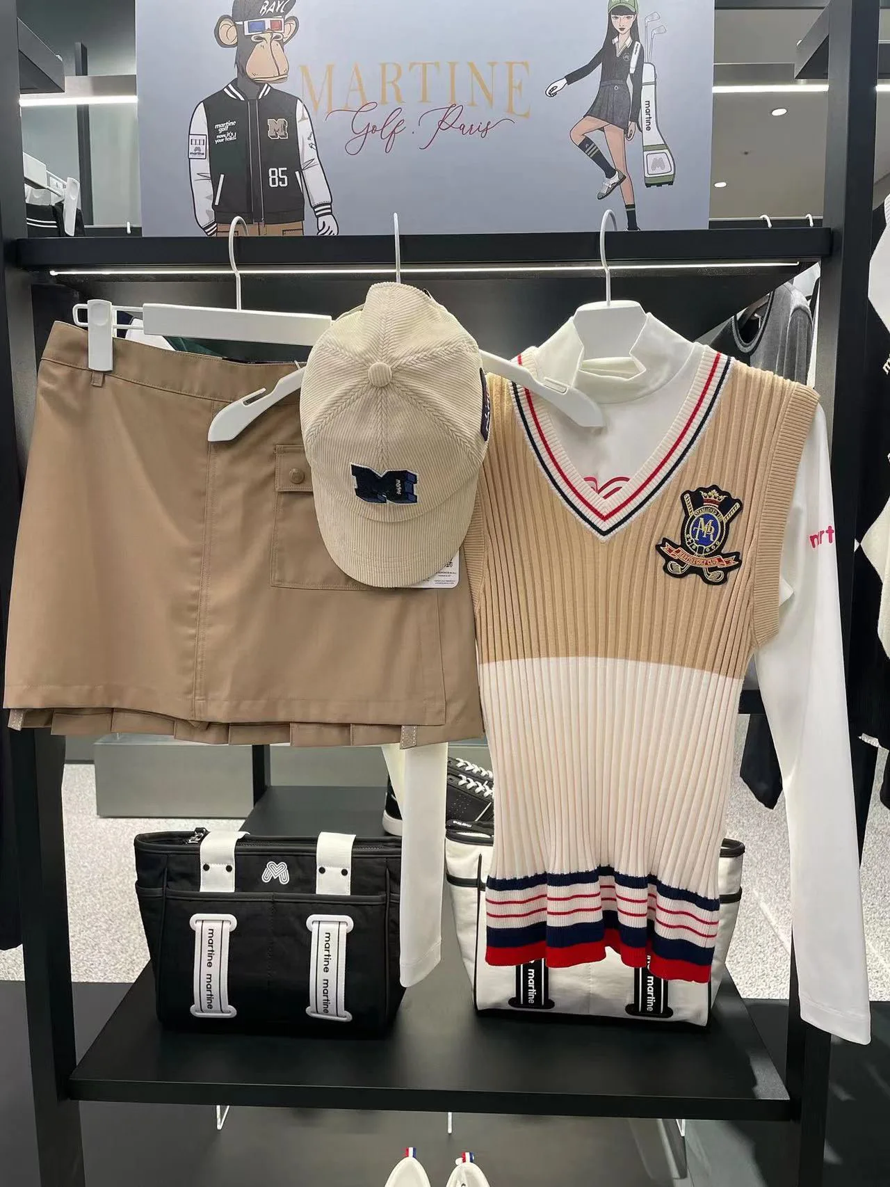 Women's Golf Knit Vest Autumn/Winter V-Neck Vest Elastic Slim Fit Golf Sleeveless Top Outdoor sports casual women's jersey