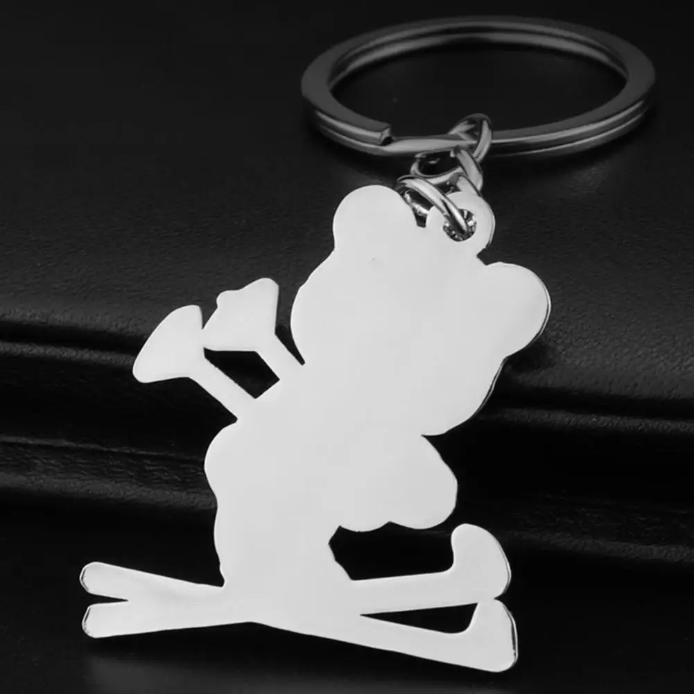 

Fall Resistant Bag Pendant National Treasure Panda Winter Ski Gift Keychain Car Decoration