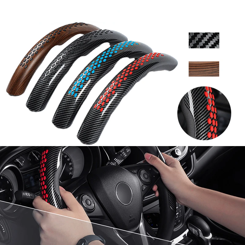 

Car Steering Wheel Cover Anti-slip Silicone Steering Protection Accessories Universal Steer Wheel Booster Cover For Car