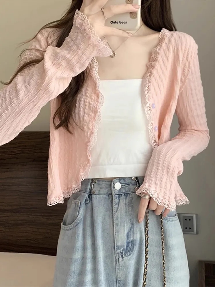 Женский кардиган из ледяного шелка Другой |