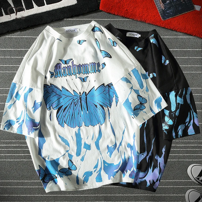 Футболка мужская оверсайз свободная Повседневная рубашка для бодибилдинга и