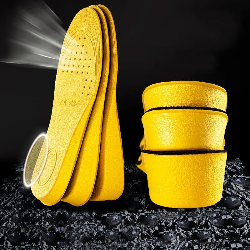 

Pads Men Invisiable Shock Insoles For Women Increase Breathable Orthopedic 1.5-3.5cm Insoles Height Absorption Boost Elevator
