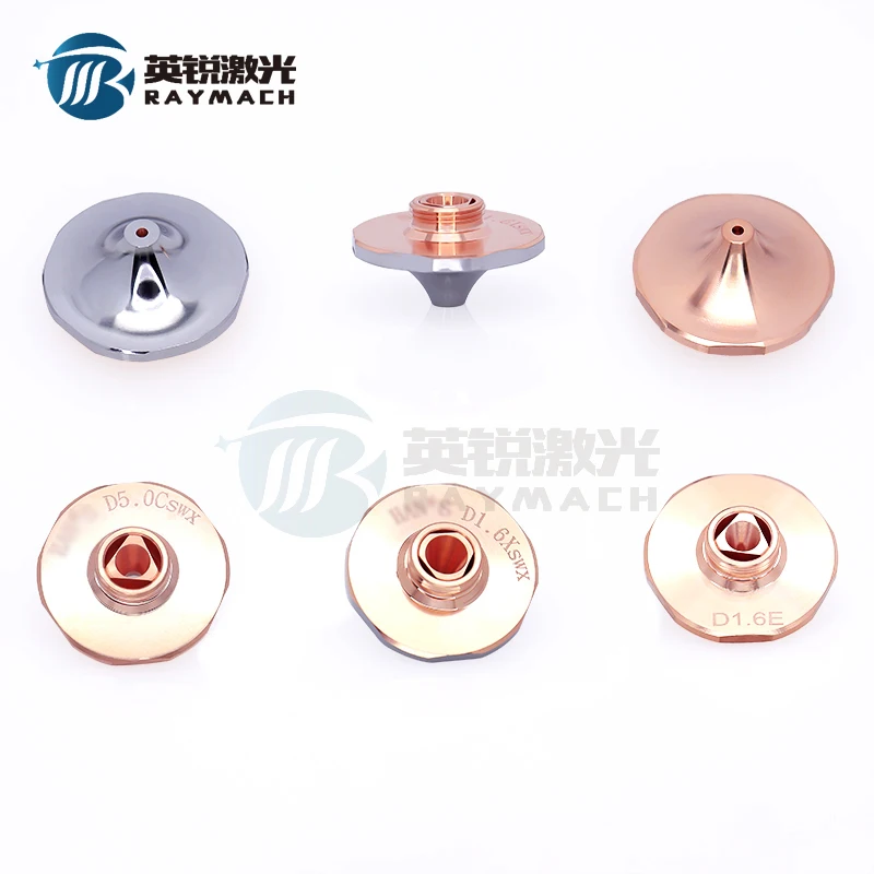 

HAN'S лазерная резка D2.0C двухслойные D28 шестигранные насадки для превышения скорости D1.6Xswx HAN'S D5.0PR SuperoverT3 красная медная волоконная Лазерная насадка