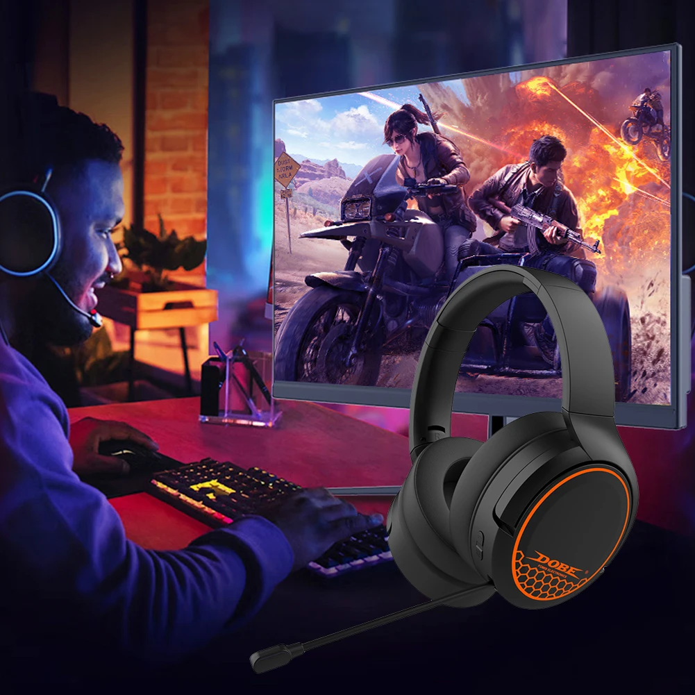 BT 5 4 2 4G наушники-вкладыши с микрофоном геймерская гарнитура шумоподавлением