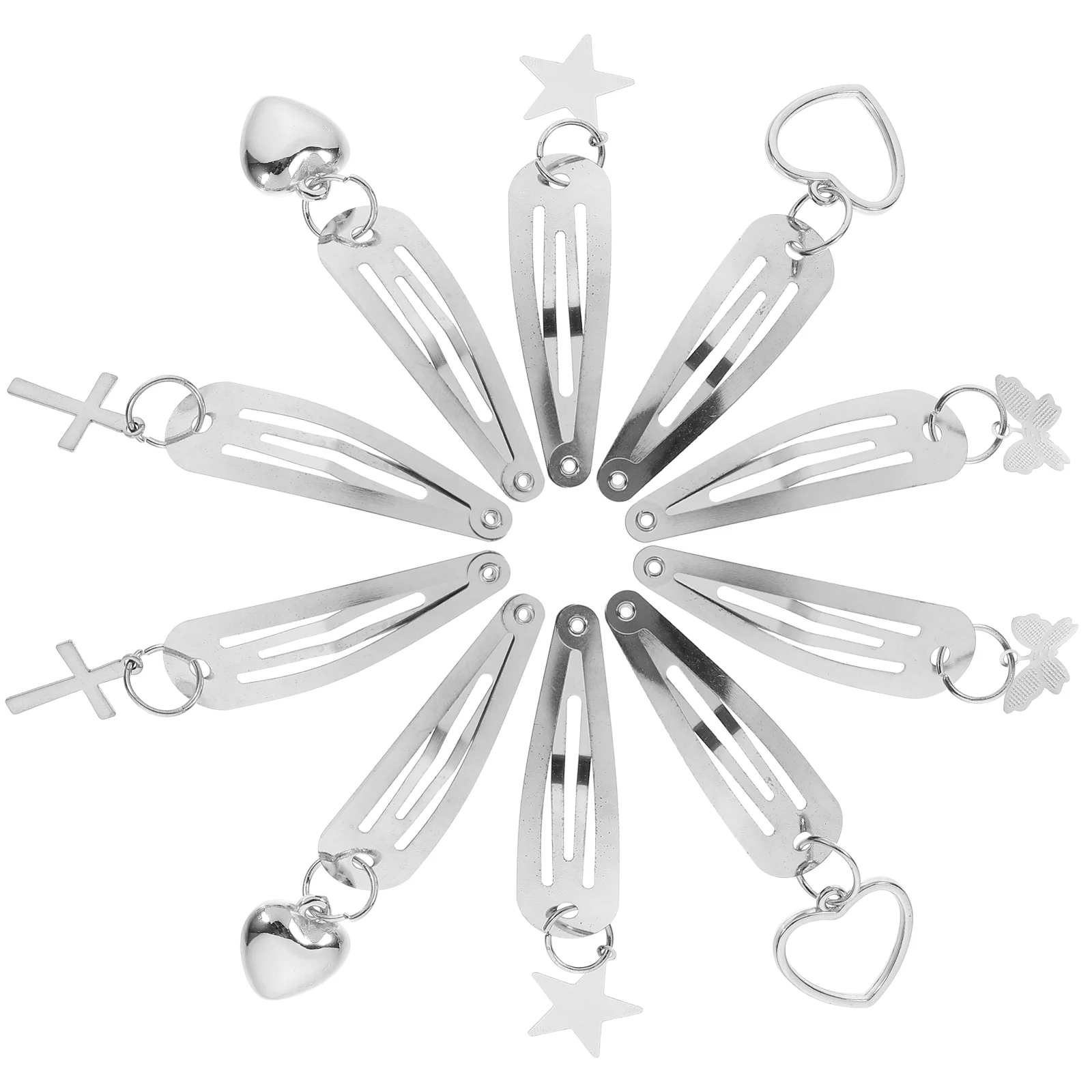 

10 шт., женские свадебные заколки для волос