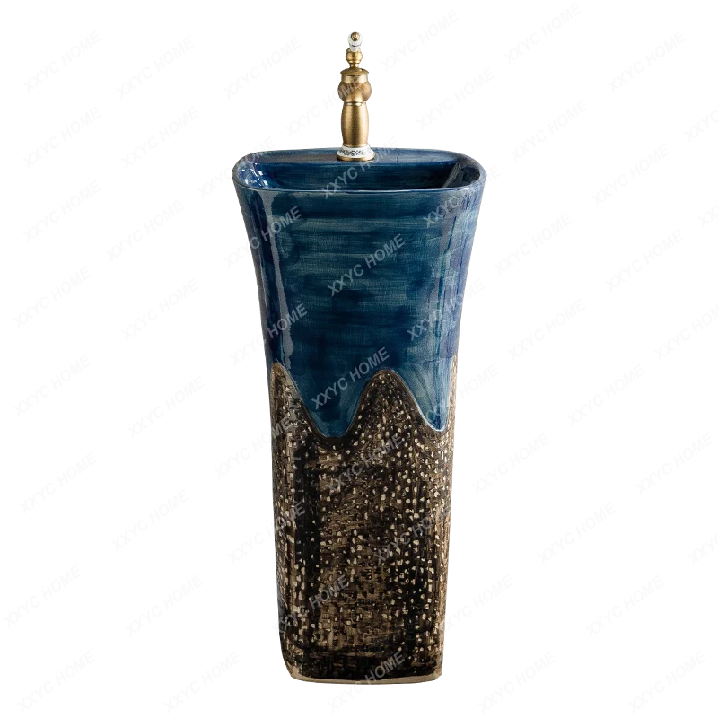 

Outdoor Wash Basin Courtyard Column Basin Pedestal Basin Integrated Floor Sink
