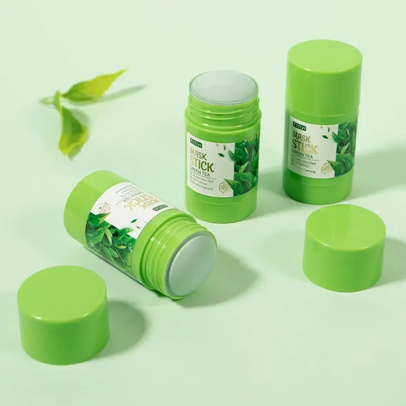 Fenyi Чистая маска для лица с зеленым чаем очищающая палочка глубокое очищение