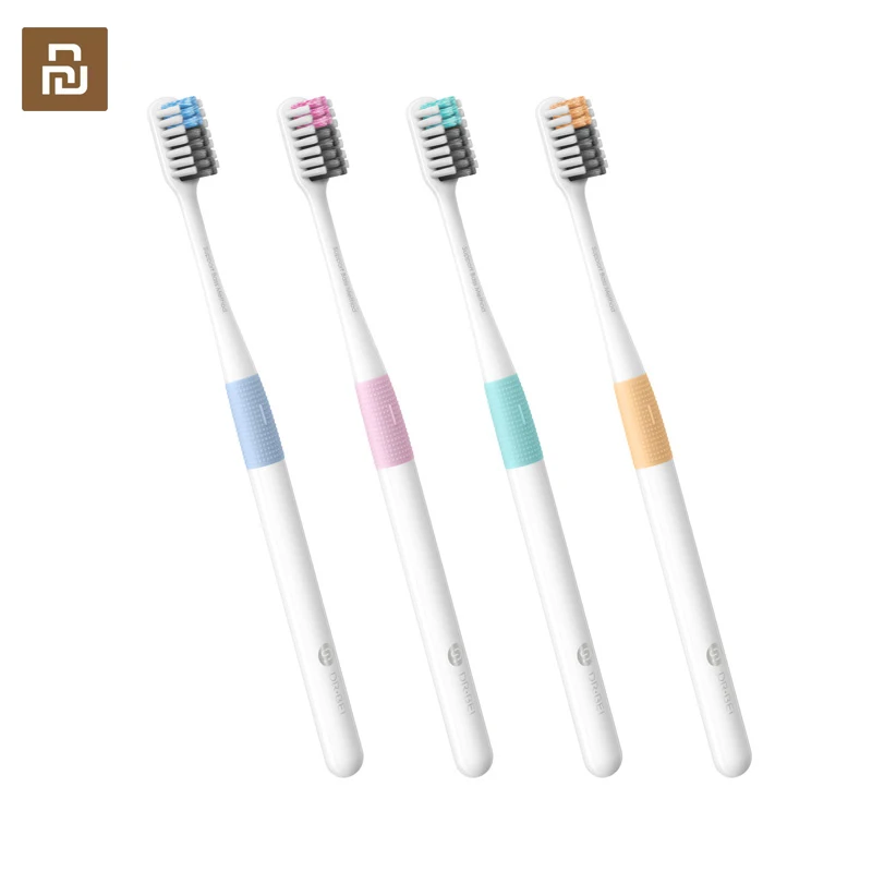 

4 Colors Doctor Bei Pasteur toothbrush Family Pack couple toothbrush imported soft fur food grade material with toothbrush box