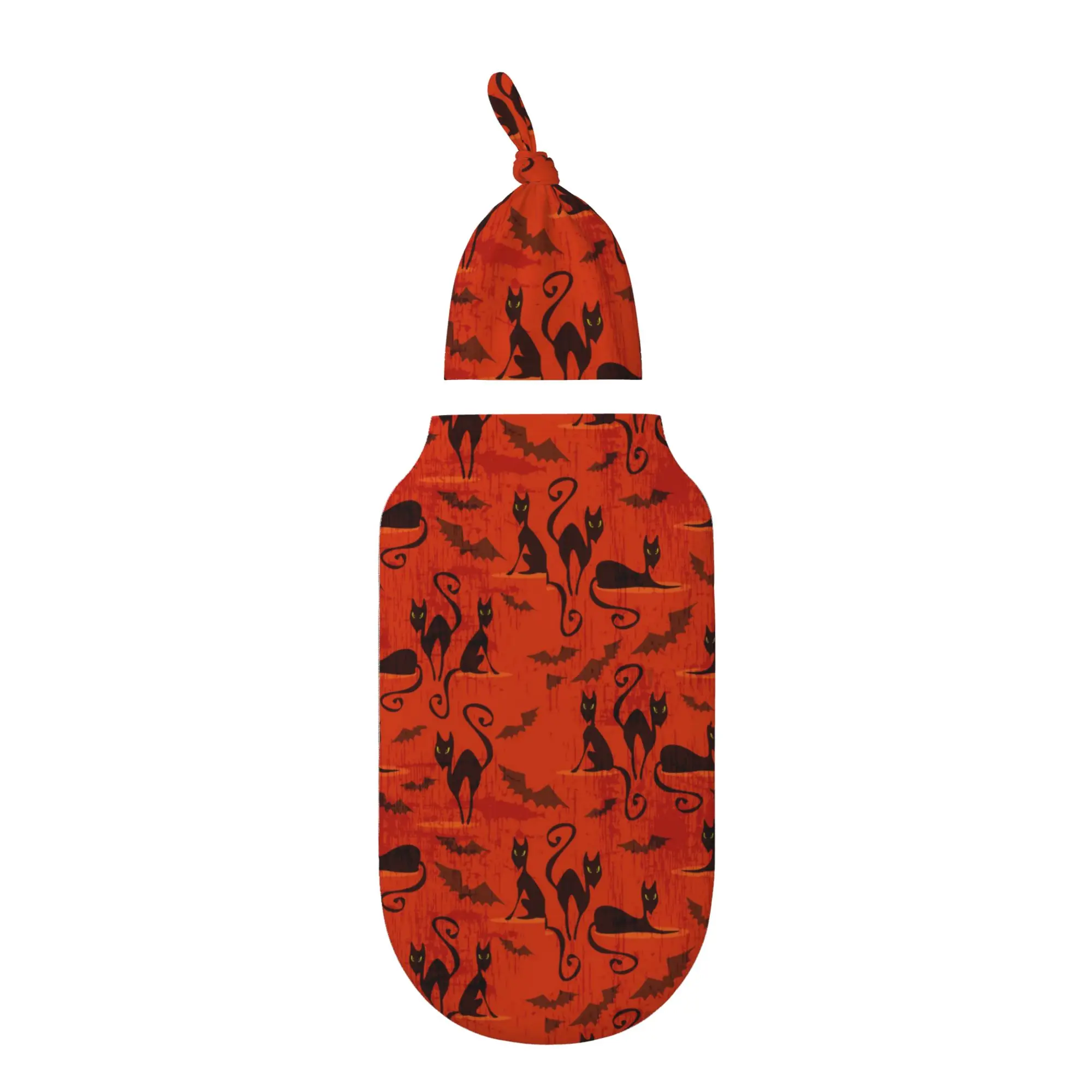 

Halloween Pattern Baby Swaddle Blanket for Newborn Unisex Soft Adjustable Swaddle Wrap